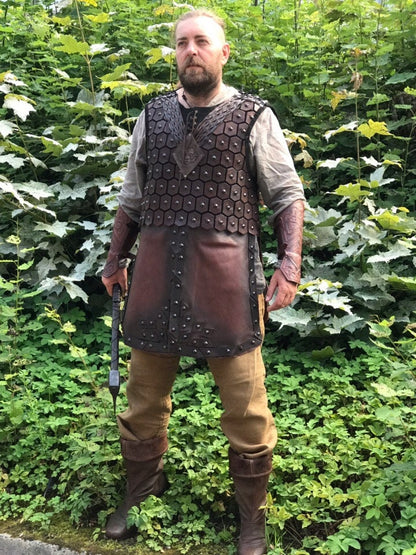 Lamellar leather armor "Bear"