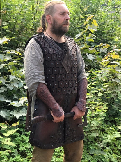 Lamellar leather armor "Bear"