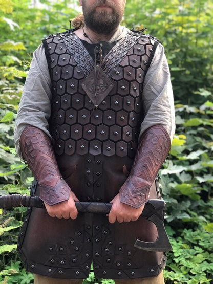 Lamellar leather armor "Bear"