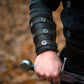 Medieval leather bracers for Larp