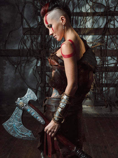 Woman Kratos costume (God of War)