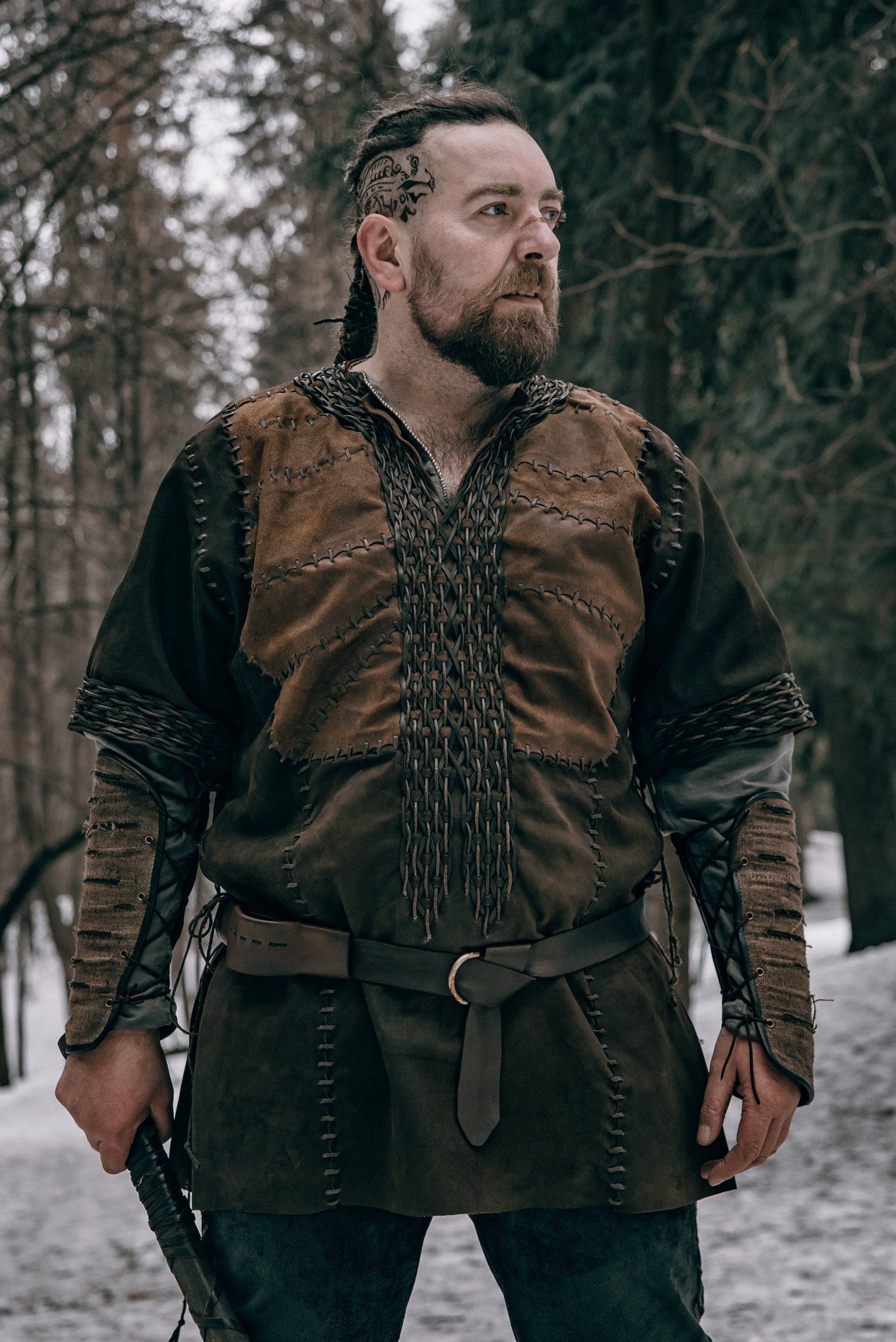 Viking Tunic Leather, Men