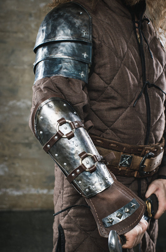 Knight steel arm armor