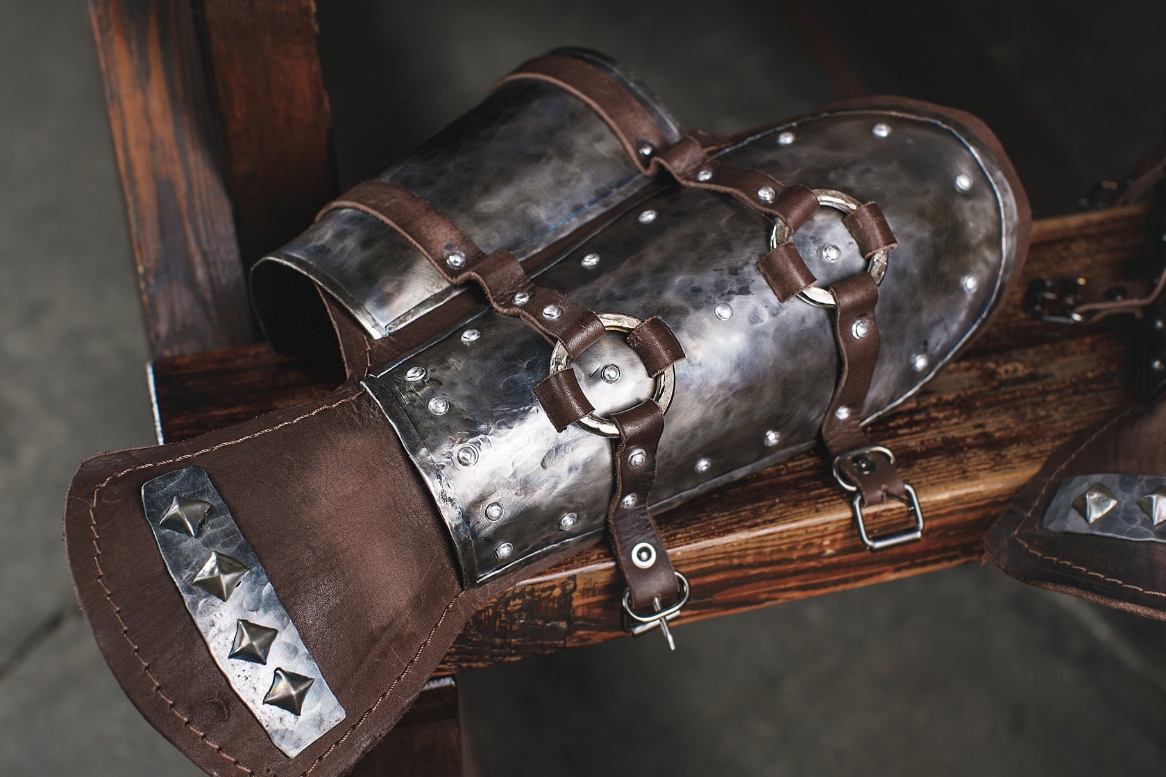 Steel Arm Armor Medieval Knightly Bracers for Authentic Protection -  MedieWorld
