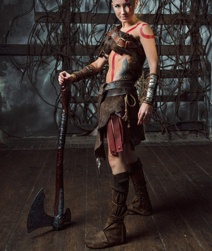 Woman Kratos costume (God of War)