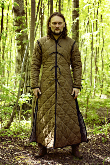 Long gambeson coat