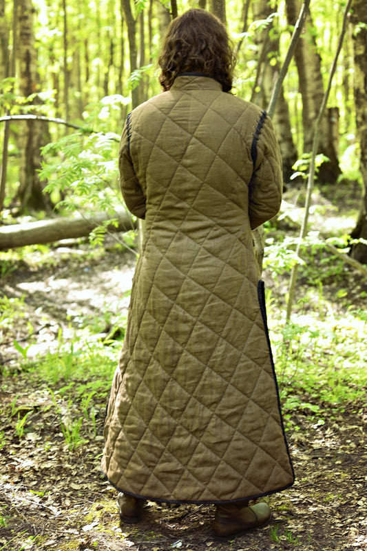 Long gambeson coat