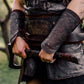 Medieval leather bracers for Larp