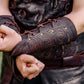 Medieval leather bracers for Larp