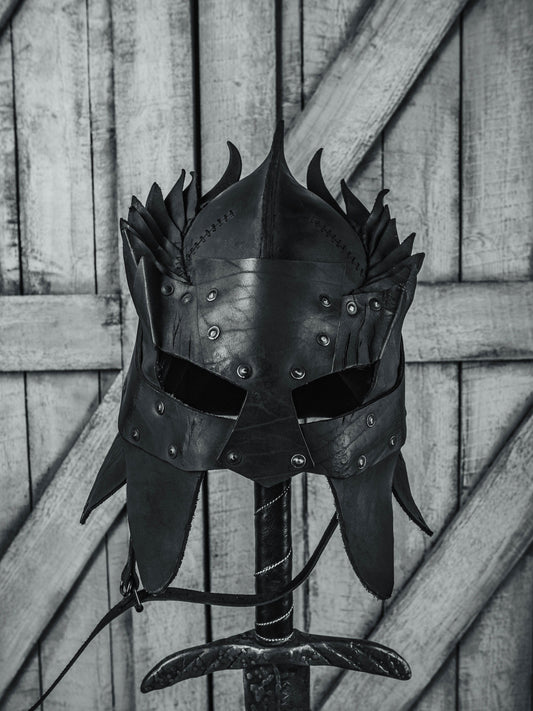 Viking battle helmet (Head Hunter) - SokolArmory