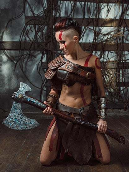 Woman Kratos costume (God of War)