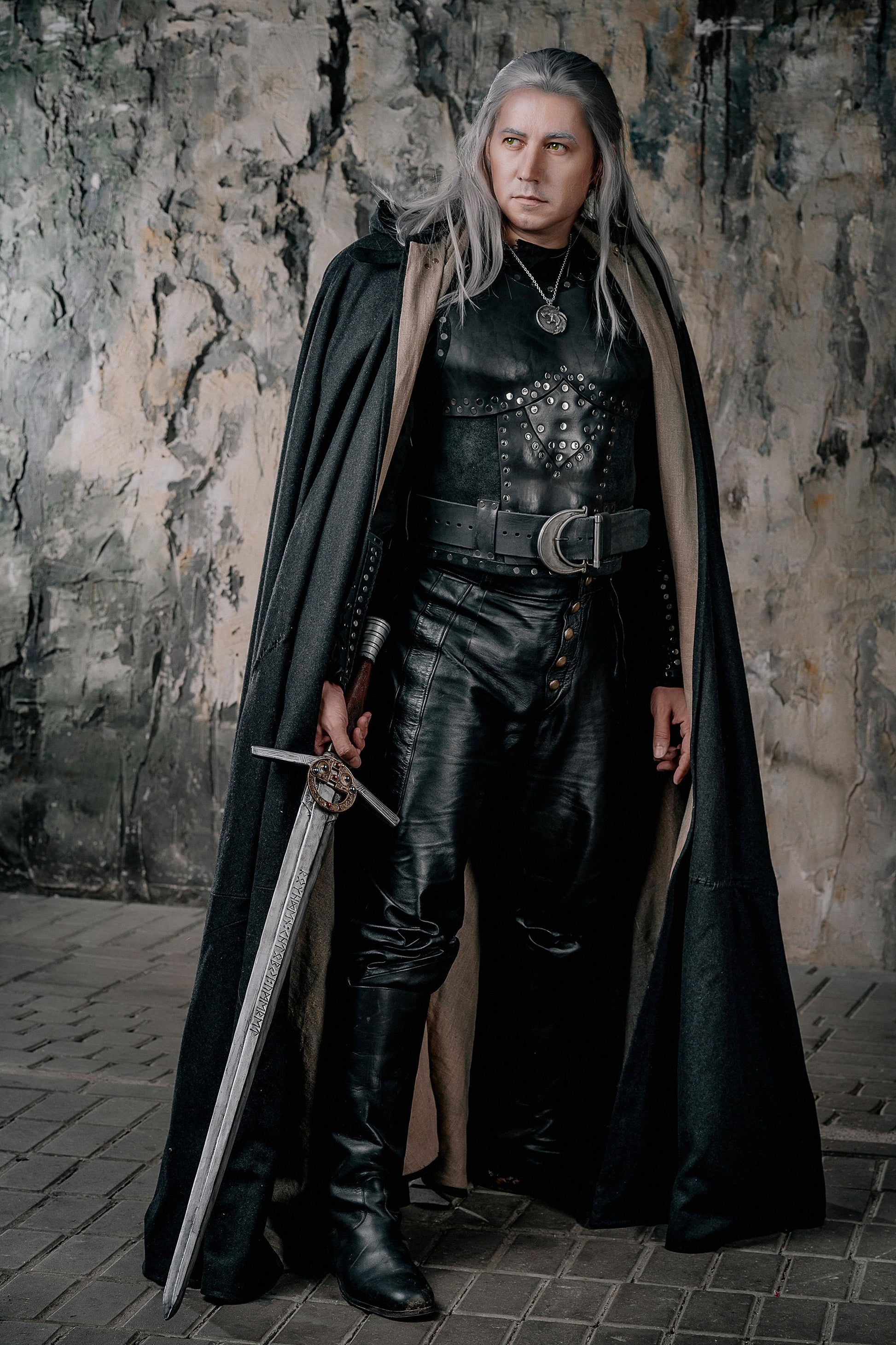 The Witcher Season 2 Netflix Geralt Of Rivia Cosplay Costume