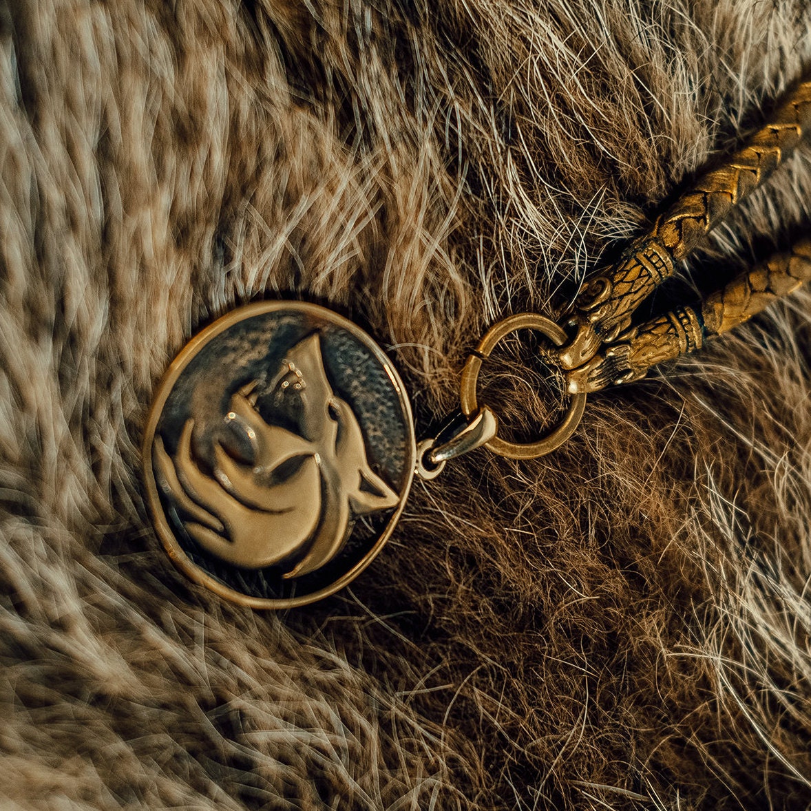 Witcher Wolf Pendant