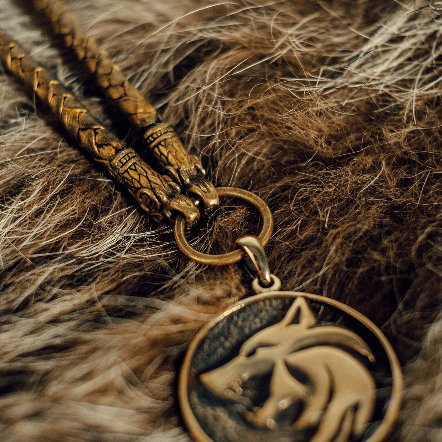 Witcher Wolf Pendant