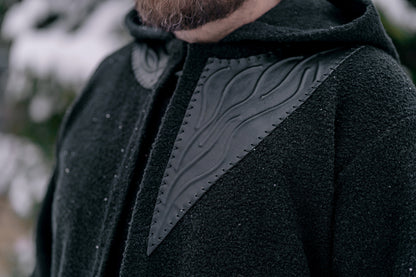 Ragnar Wolljacke mit Kapuze (Vikings)