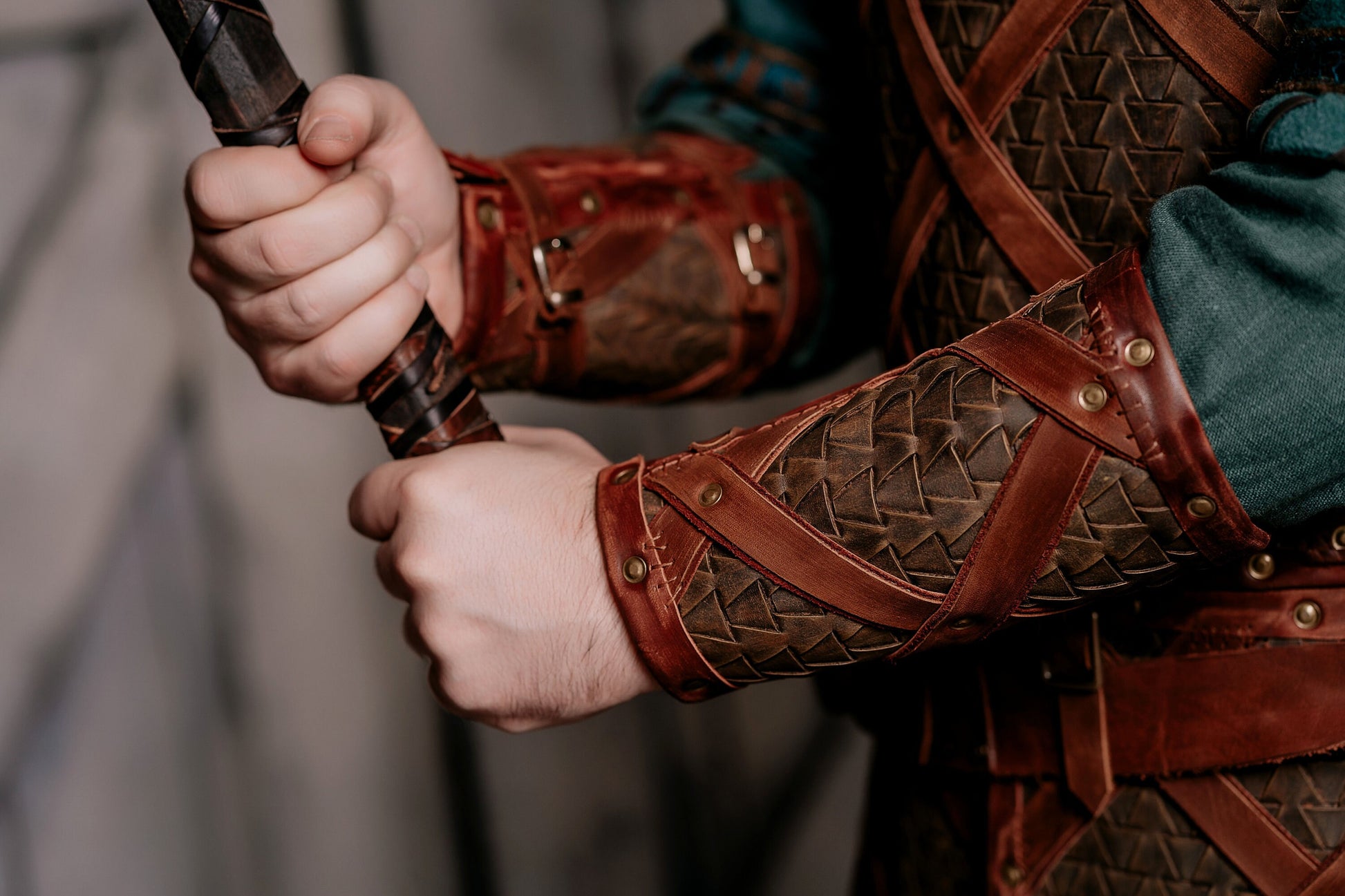 Medieval viking bracers – SokolArmory