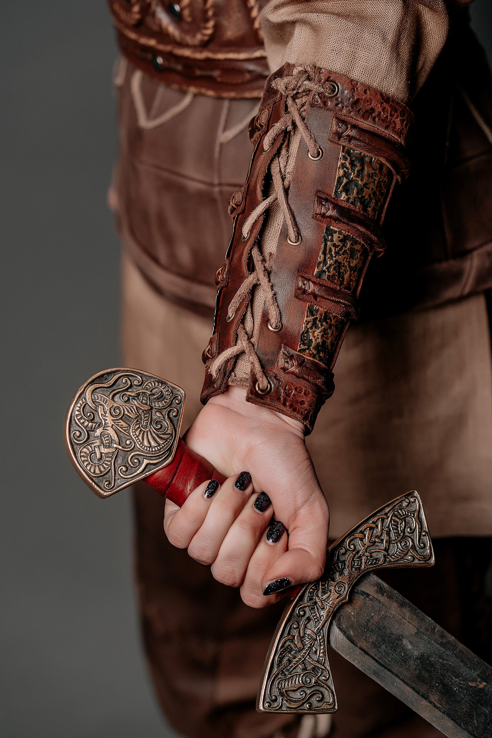 Medieval Viking Bracers
