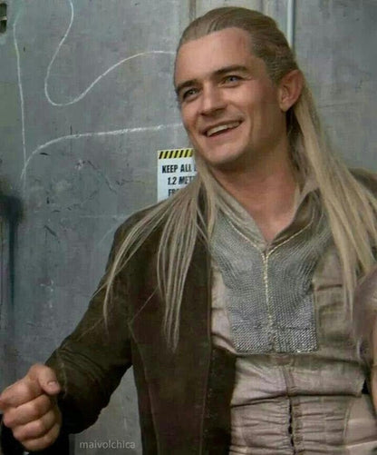 Legolas-Hemd mit Kettenhemdkragen (Herr der Ringe)