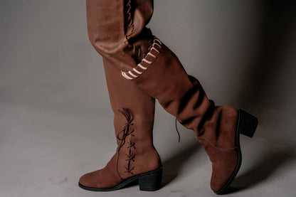 Porunn leather boots (Vikings)