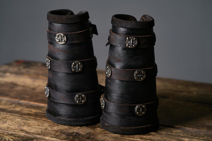 Uhtred larp leather bracers (Last Kingdom)