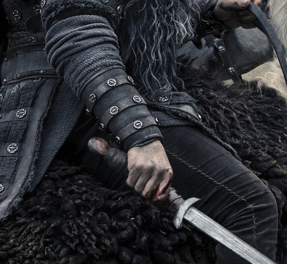 Uhtred larp leather bracers (Last Kingdom)