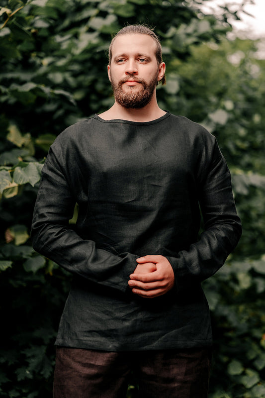 Viking linen shirt - SokolArmory
