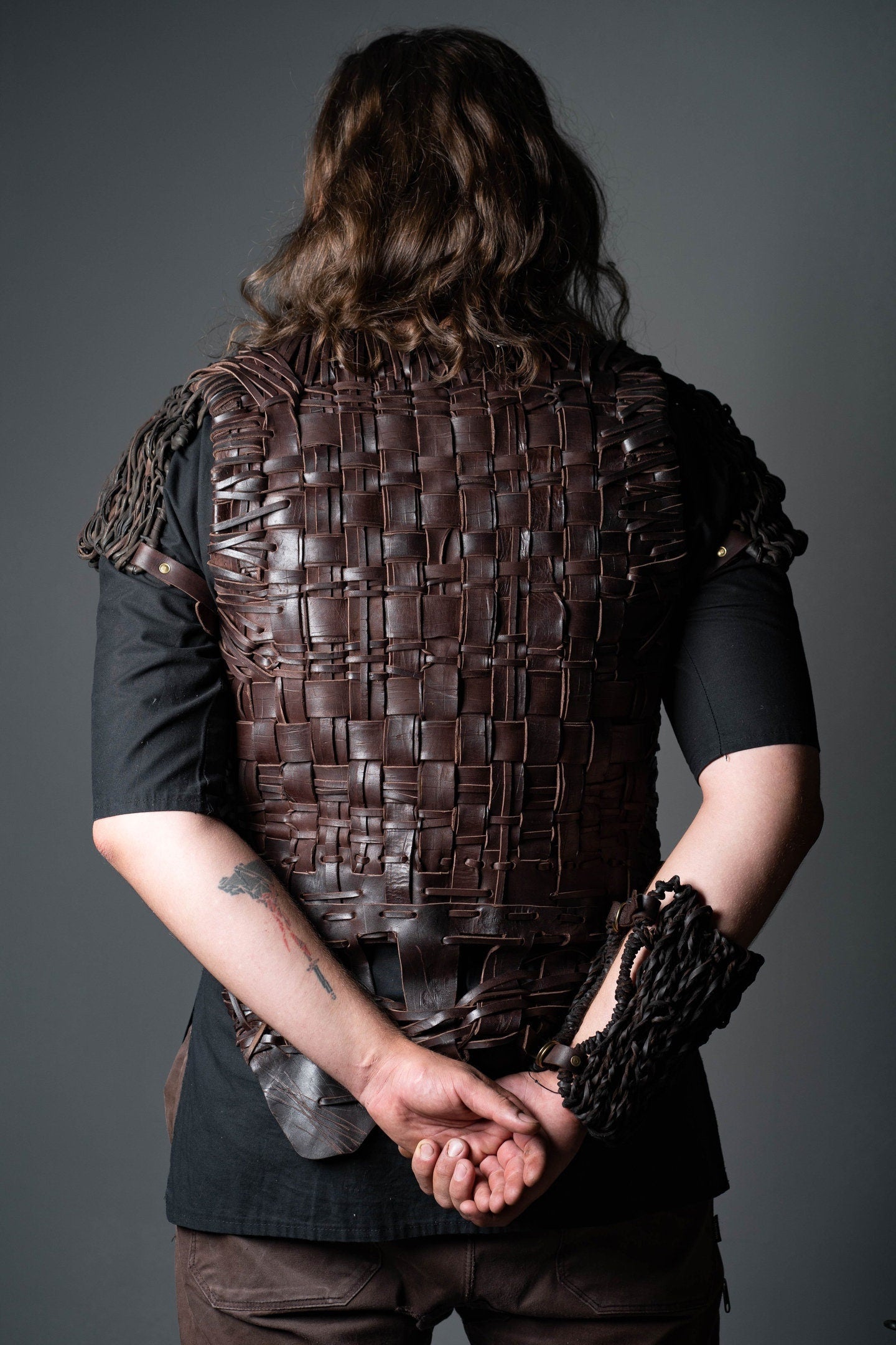 Leather Armor, Leather Costume, Leather Armour Body Armor, Cosplay