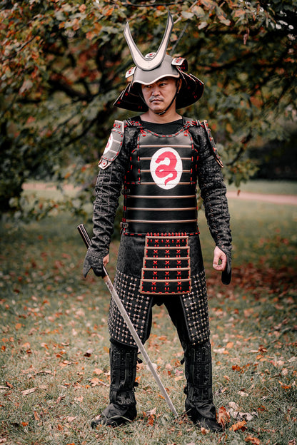 Japanese Samurai steel armor (Ghost of Tsushima)