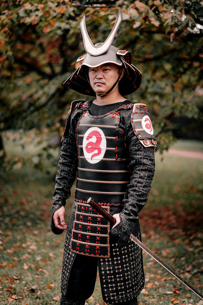 Japanese Samurai steel armor (Ghost of Tsushima)