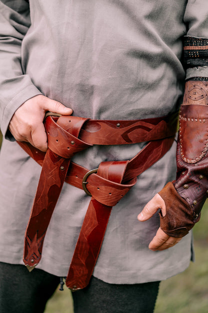 Robin Hood leather belt