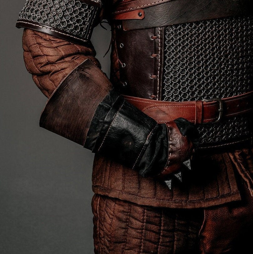 Witcher leather gloves