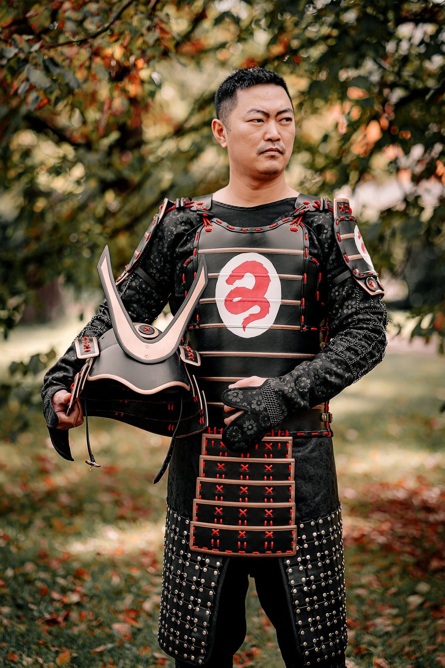 Japanese Samurai steel armor (Ghost of Tsushima)