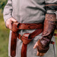 Robin Hood leather bracers