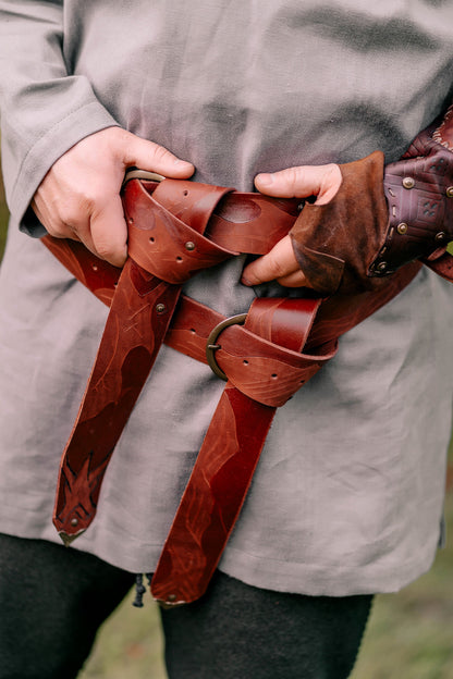 Robin Hood leather belt