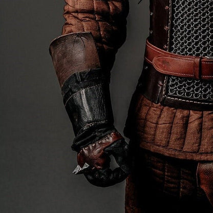 Witcher leather gloves