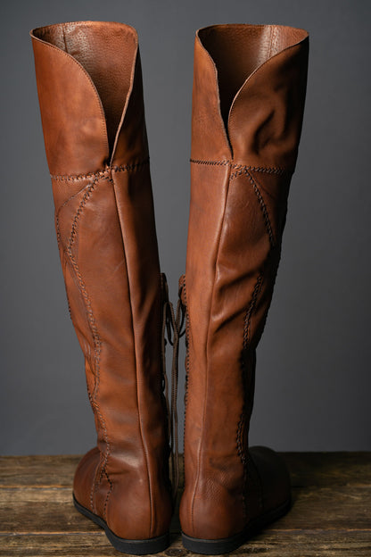 Tauriel leather high boots (The Hobbit)