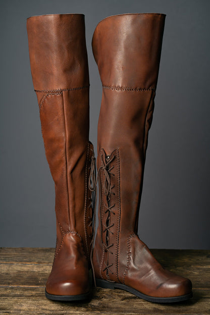 Tauriel leather high boots (The Hobbit)