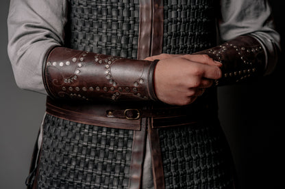 Uhtred leather bracers (Last Kingdom)